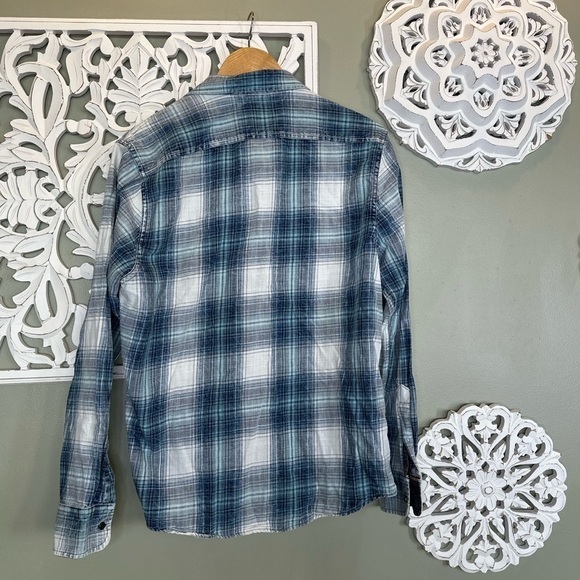 Flag and Anthem Plaid Medium Button Down - Picture 3 of 6